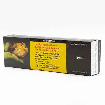 Time Full Cigarettes available from My Native Smokes featuring full flavour Canadian cigarettes, cheap native smokes, and Native cigarette products online.