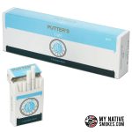 Putter Lights Cigarettes from My Native Smokes featuring Light Cigarettes Canada, Native smokes, and Canadian cigarette products available online.