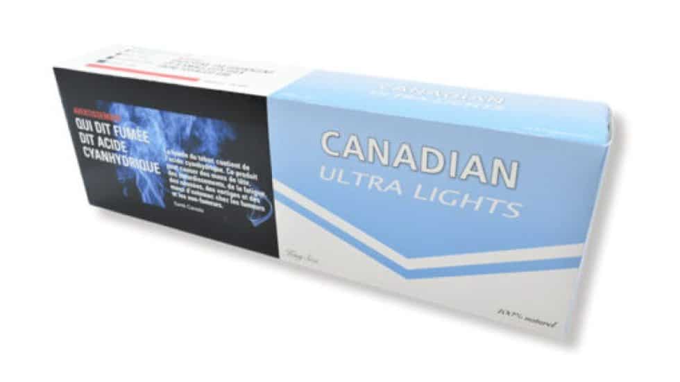 Canadian Ultra Lights cigarettes carton cheap native smokes Canada