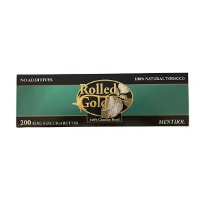 Rolled Gold Menthol cigarettes carton cheap native smokes Canada menthol