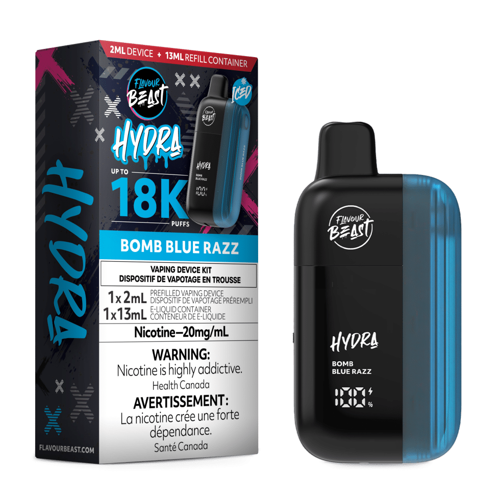 Flavour Beast HYDRA 18k - Bomb Blue Razz