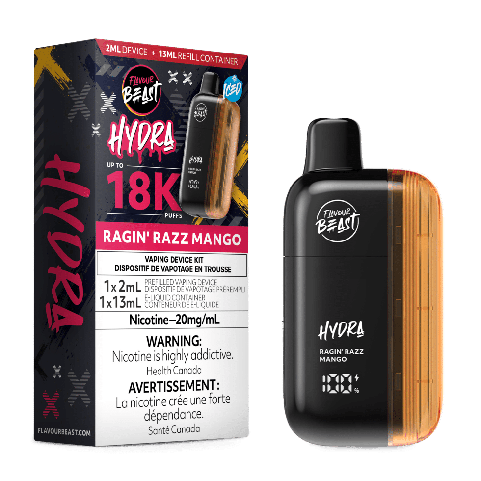 Flavour Beast HYDRA 18k - Ragin'n Razz Mango
