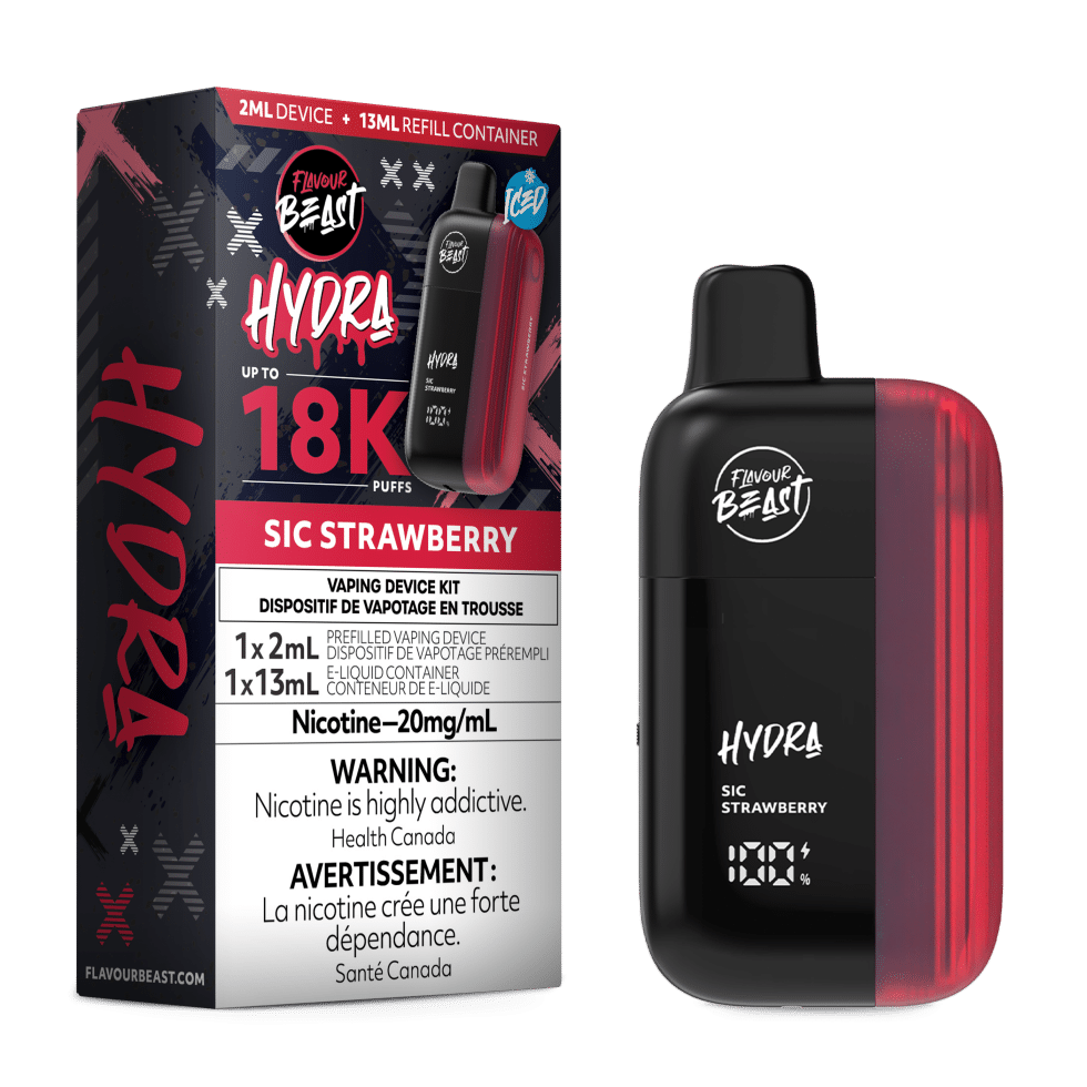 Flavour Beast HYDRA 18k - Sic Strawberry