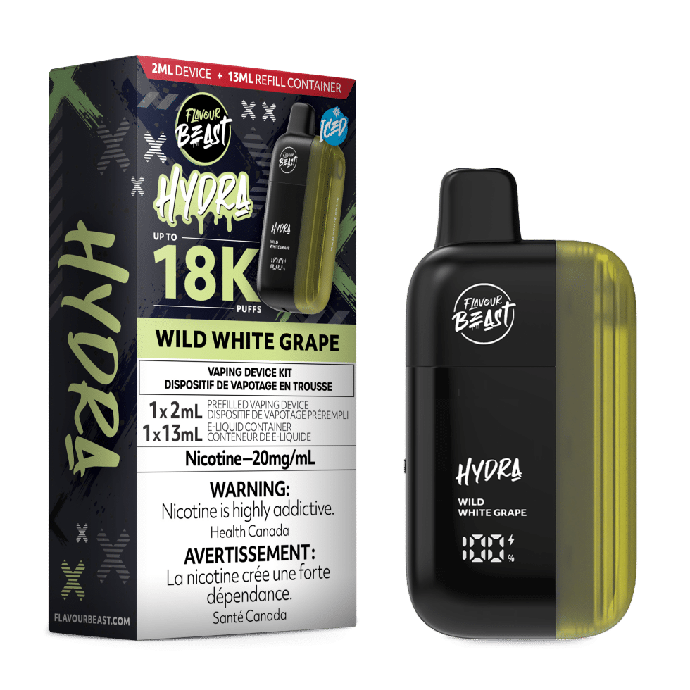 Flavour Beast HYDRA 18k - Wild White Grape