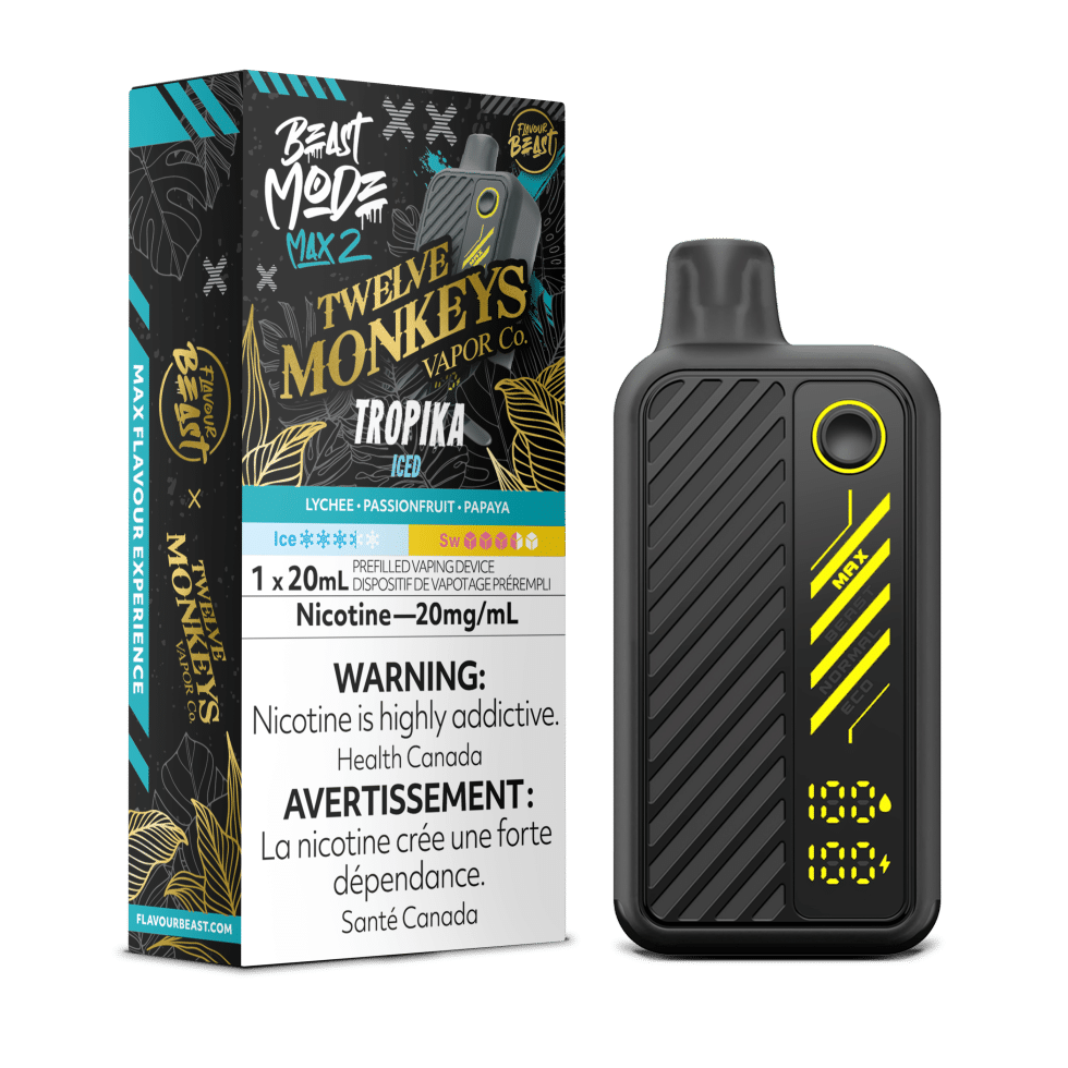 Flavour Beast Mode Max 2 x 12 Monkeys 50K - Tropika Iced