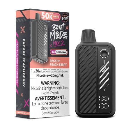 Flavour Beast Mode Max 2 50K - Packin' Peach Berry