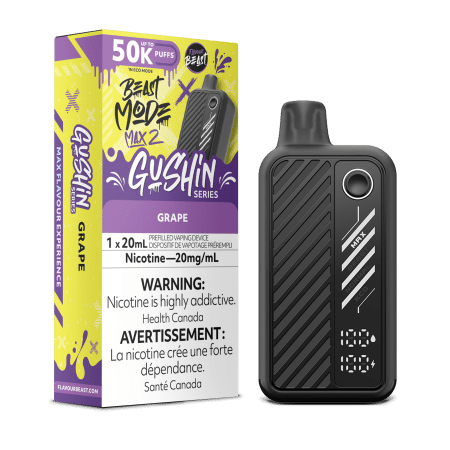 Flavour Beast Mode Max 2 50K - Gushin Grape