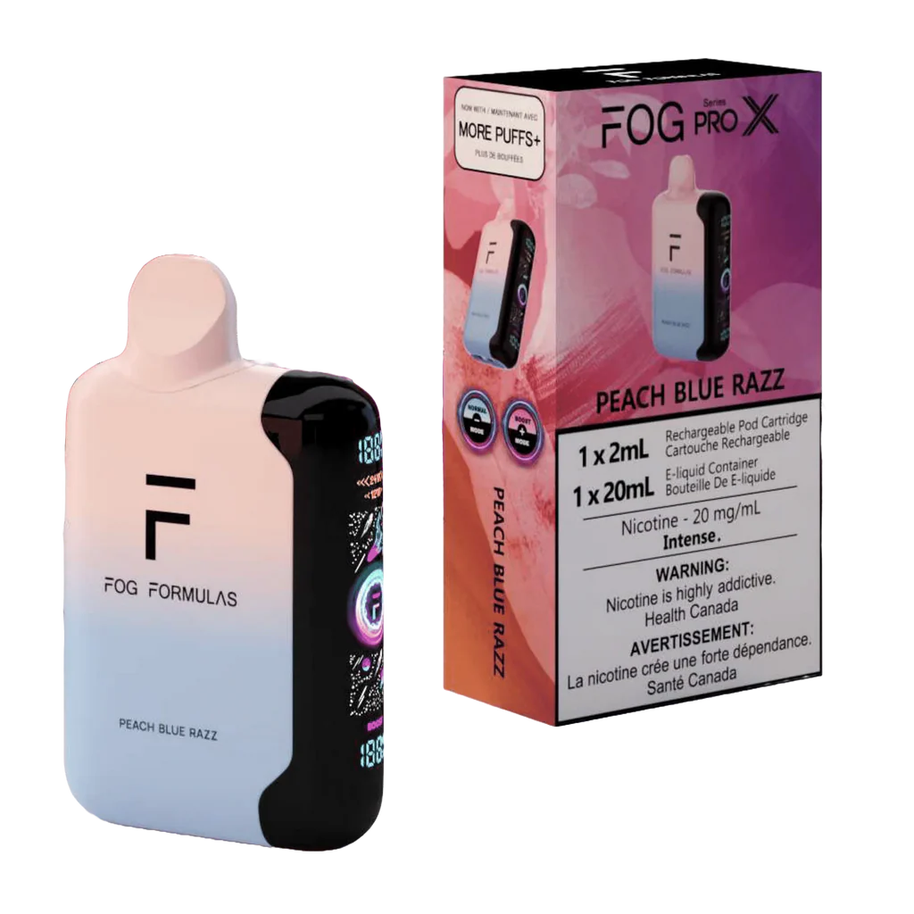 Fog Formulas ProX K Peach Blue Razz