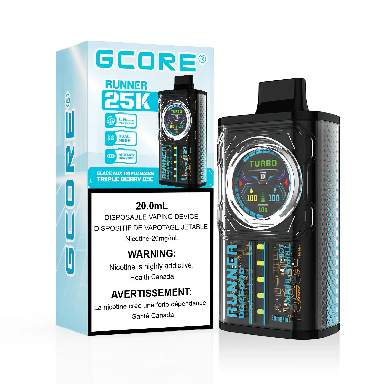 GCORE Runner K Triple Berry Ice