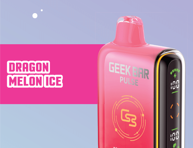 GEEK BAR PULSE DISPOSABLE DRAGON MELON ICE