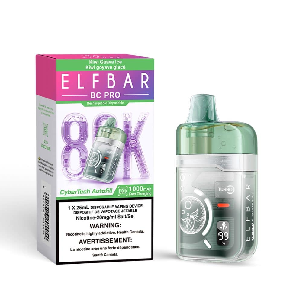 Elfbar Bc Pro 80K - Kiwi Guava Ice