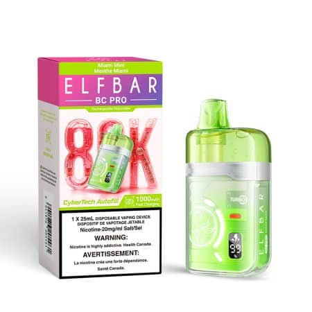 Elfbar Bc Pro 80K - Miami Mint