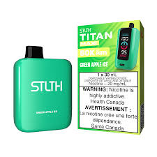 STLTH Titan Max k Green Apple Ice