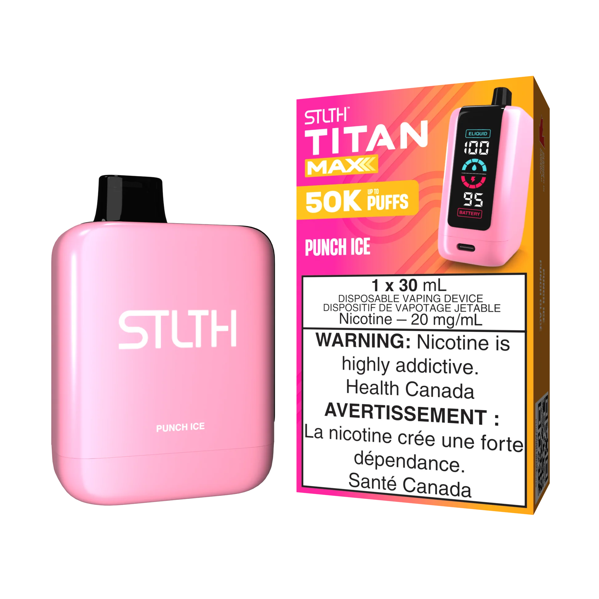 STLTH Titan Max k Punch Ice