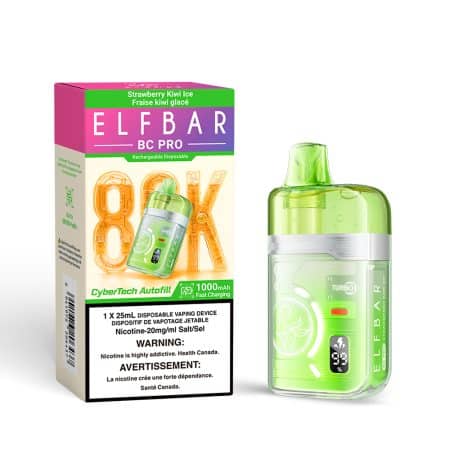 Elfbar Bc Pro 80K - Strawberry Kiwi Ice