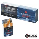 Canadian Classics Original Cigarettes carton and package