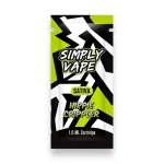 Simply Vapes Hippie Crippler 1ML THC vape cartridge featuring 90%+ THC distillate, strain-specific terpenes, and universal 510-thread compatibility.