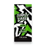 Simply Vapes Love Potion 1ML THC vape cartridge featuring premium THC distillate, citrus-forward terpenes, and universal 510-thread compatibility.