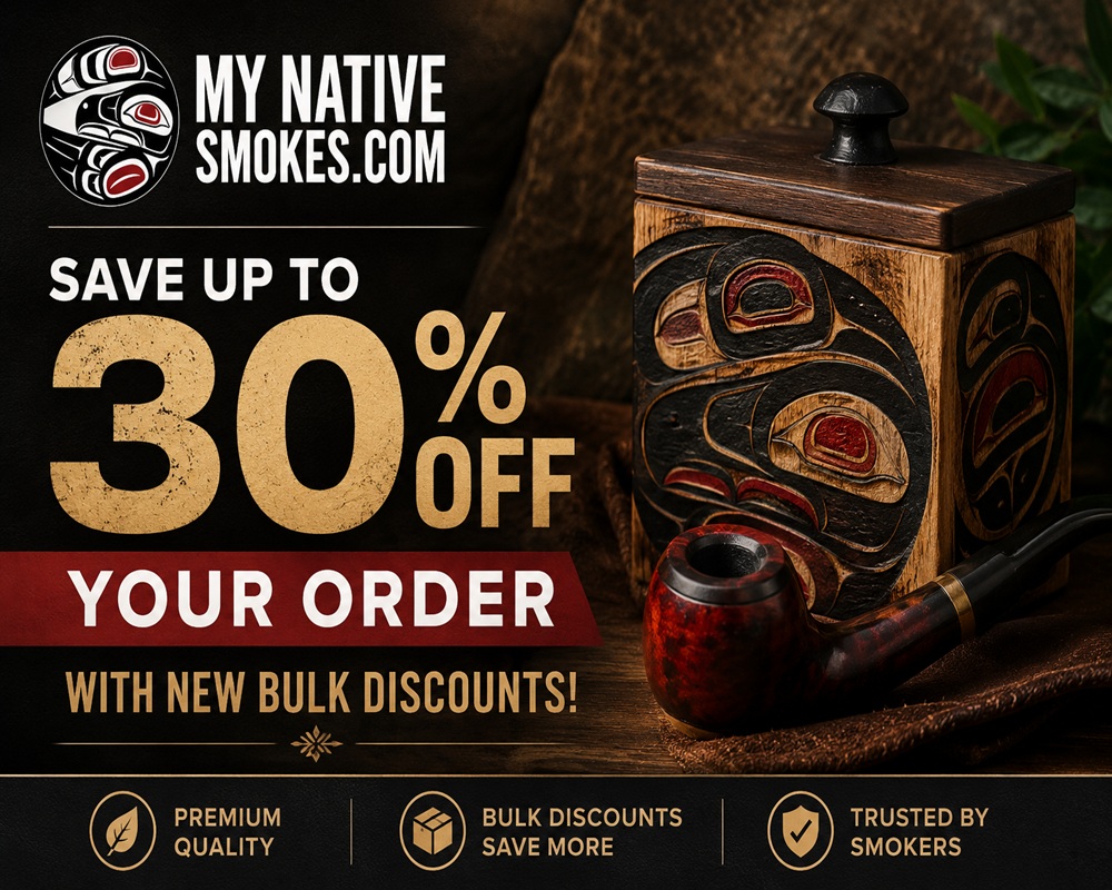 30 percent off for bulk purchases. Cheap Native Smokes Online