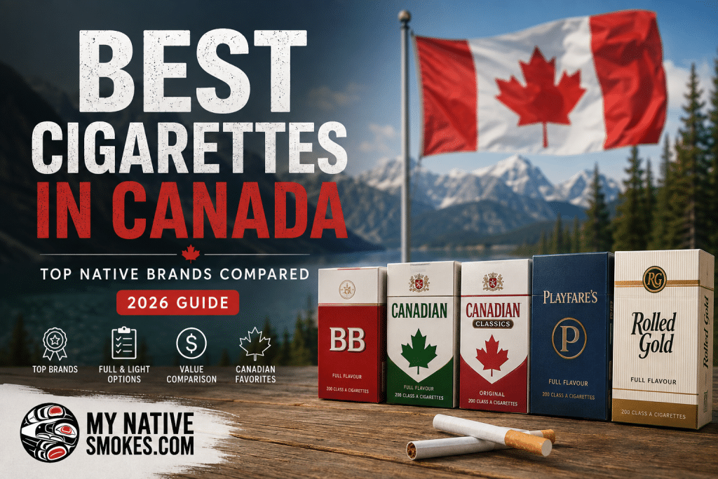 Best cigarettes in Canada and popular Native cigarette brands