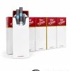 Pop N'Smoke Cherry slim flavoured cigarettes carton
