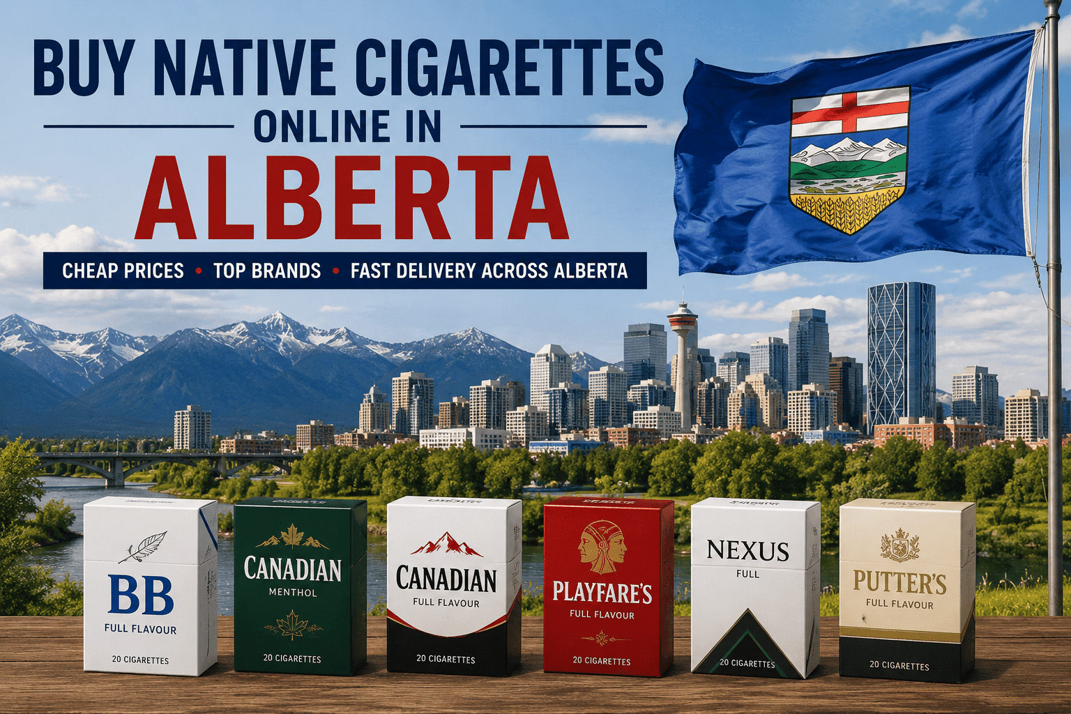 Native cigarettes available online in Alberta, Canada