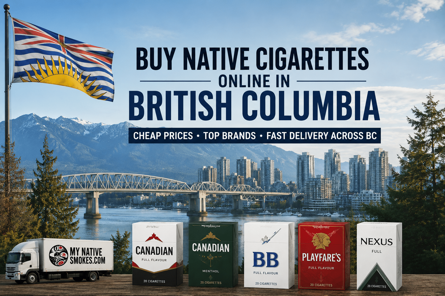 Cheap Native Cigarettes British Columbia | Buy Smokes Online BC Native cigarettes available online in British Columbia, Canada