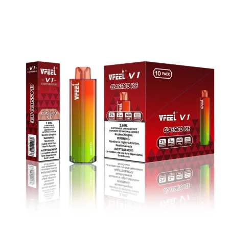 VFEEL V1 6000 Puffs – Classico Ice Disposable Vape