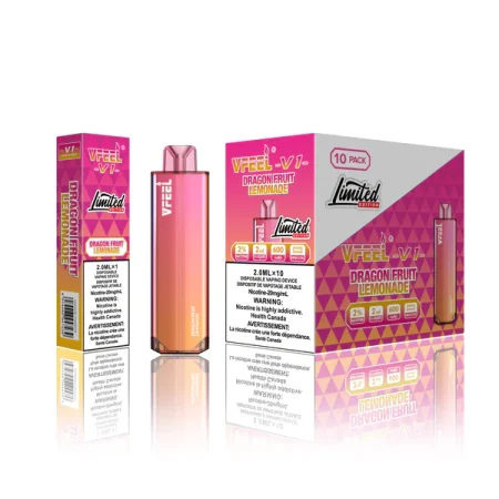VFEEL V1 6000 Puffs – Dragonfruit Lemonade Disposable Vape