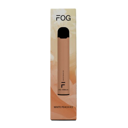 Fog Formulas 1600 – White Peach Ice Disposable Vape | 1,600 Puffs