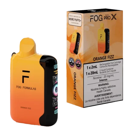 Fog Formulas Pro X 50K – Orange Fizz Disposable Vape | 50,000 Puffs