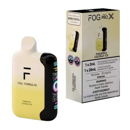 Fog Formulas Pro X 50K – Pineapple Coconut Ice Disposable Vape | 50,000 Puffs