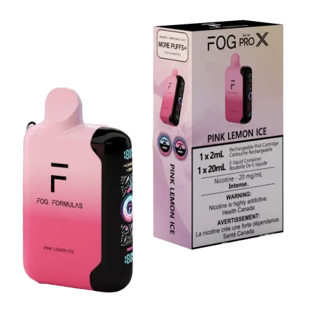 Fog Formulas Pro X 50K – Pink Lemon Ice Disposable Vape | 50,000 Puffs