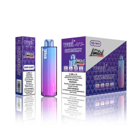 VFEEL V1 6000 Puffs – Grape Slurpy Disposable Vape