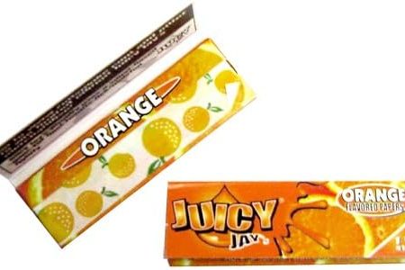 Juicy Jay’s Orange 1¼ Flavoured Hemp Rolling Papers