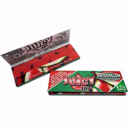 Juicy Jay’s Watermelon 1¼ Flavoured Hemp Rolling Papers