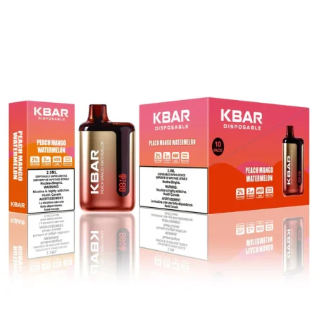 VFEEL Krazy Bar (KBAR) 7500 – Peach Mango Watermelon Disposable Vape