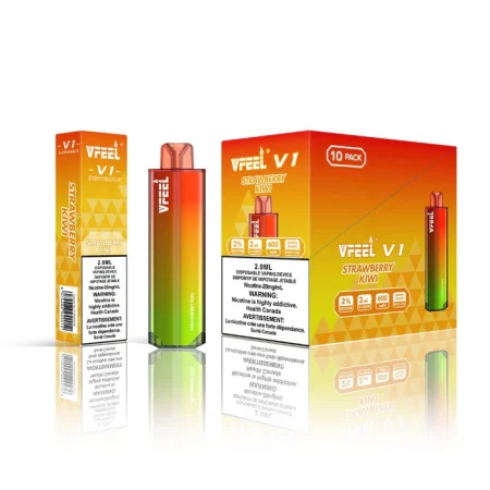 VFEEL V1 6000 Puffs – Strawberry Kiwi Disposable Vape