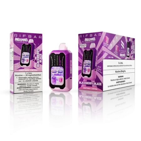 RIFBAR MIXPRO 40K – Blackberry Blaze Disposable Vape | 40,000 Puffs