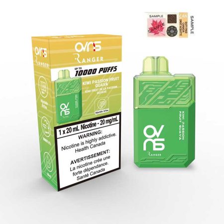 OVNS Ranger 10K – Kiwi Passion Fruit Guava Disposable Vape | 10,000 Puffs