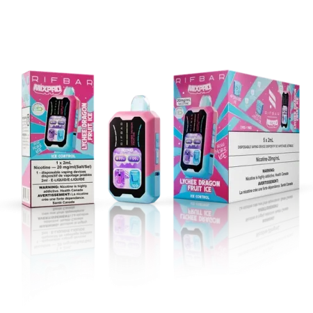 RIFBAR MIXPRO 40K – Lychee Dragon Fruit Ice Disposable Vape | 40,000 Puffs