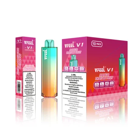 VFEEL V1 6000 Puffs – Mango Dragonfruit Disposable Vape
