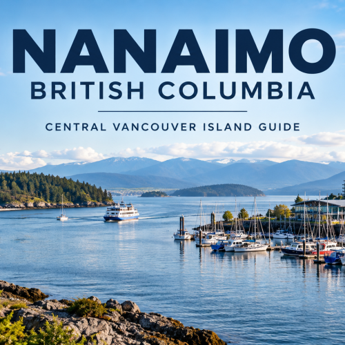 Nanaimo BC waterfront and Central Vancouver Island scenery featured in the MyNativeSmokes Nanaimo location guide