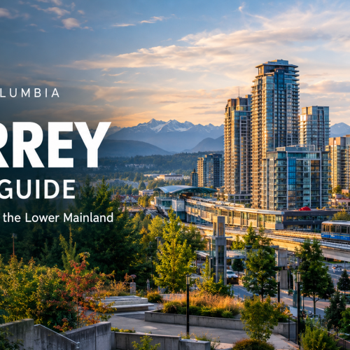 Surrey BC cityscape and Lower Mainland scenery for the Native Smokes Surrey BC online cigarette guide