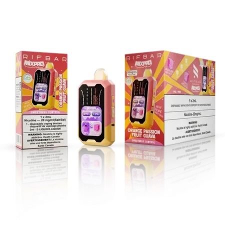 RIFBAR MIXPRO 40K – Orange Passion Fruit Guava Disposable Vape | 40,000 Puffs