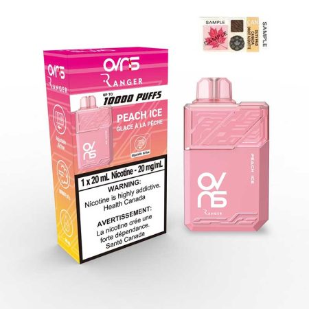 OVNS Ranger 10K – Peach Ice Disposable Vape | 10,000 Puffs