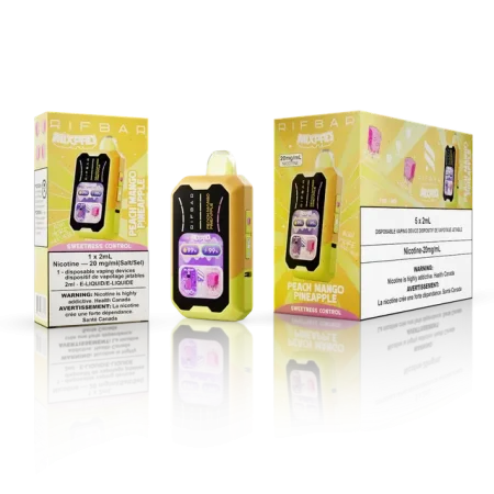 RIFBAR MIXPRO 40K – Peach Mango Pineapple Disposable Vape | 40,000 Puffs