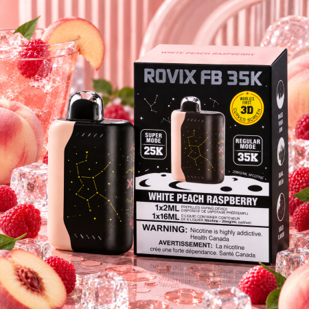 Rovix FB 35k - White Peach Raspberry