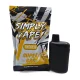 Simply Vapes Super Gas 3mL Indica THC disposable vape with packaging