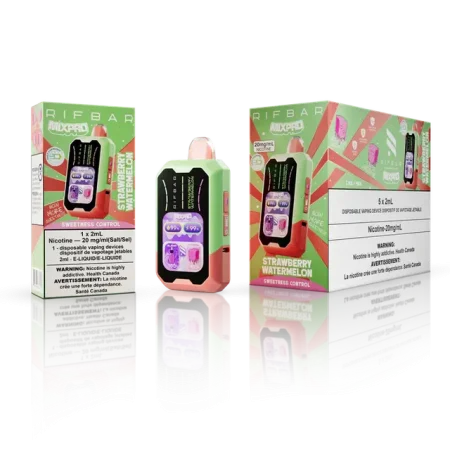 RIFBAR MIXPRO 40K – Strawberry Watermelon Disposable Vape | 40,000 Puffs